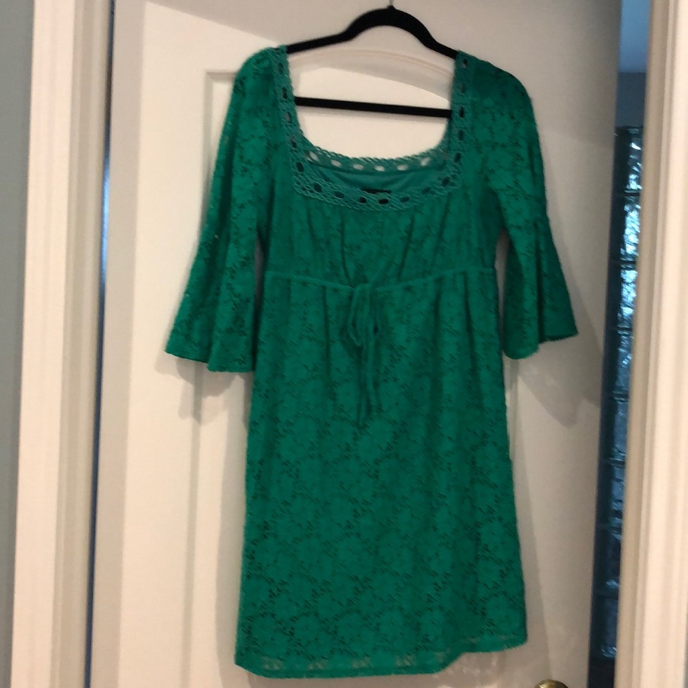Green dress